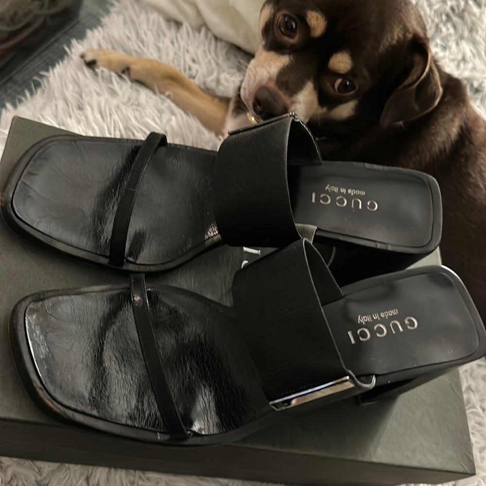 Gucci sandal heels